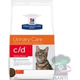 PD Cat c/d Multicare Stress Urinary Care s piščancem 1,5 kg