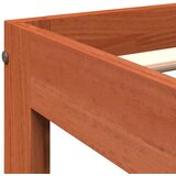  Okvir kreveta bez madraca voštano smeđi 75 x 190 cm od borovine | shoptok.hr