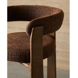 Kave Home Rjav jedilni stol iz masivnega jesena Granite – | Shoptok.si