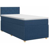  Boxspring krevet s madracem Plava 80 x 200 cm Tkanina | shoptok.hr