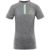 Alpine pro Children's quick-drying cycling T-shirt LATTERO smoked pearl | Shoptok.si