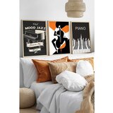 WALLXPERT Huhu567 - Višenamenska dekorativna slika u okviru (3 dela) - 50 x 35 cm | Eponuda.com