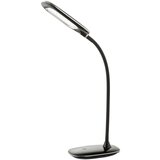 Globo Stolna LED svjetiljka (5 W, D x Š x V: 29 x 9,3 x 56 cm, Crne boje, Krom, Bijele boje dnevnog svjetla) Cijene