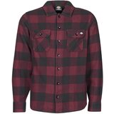 Dickies Srajce z dolgimi rokavi NEW SACRAMENTO SHIRT MAROON Rdeča Cene