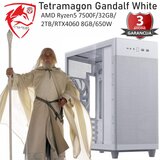 TETRAMAGON series računar tetramagon gandalf white amd Ryzen5 7500F/32GB/2TB/RTX4060 8GB/650W | ePonuda.com