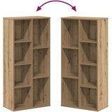  Regal za knjige boja hrasta 50x25x105 cm konstruirano drvo | shoptok.hr