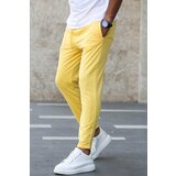 Madmext Sweatpants - Yellow - Joggers Cene