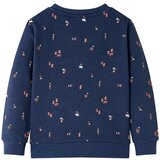  Dječja topla majica modra prošarana 104 | shoptok.hr