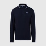 North Sails Polo majice dolgi rokavi POLO LONG SLEEVE Modra Cene