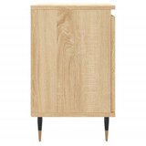  Noćni ormarići 2 kom boja hrasta 40x30x50 cm konstruirano drvo | shoptok.hr