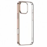 DEVIA futrola hard case glimmer series case pc za iPhone 16 pro rose gold