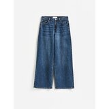 Reserved Traperice wide leg comfort - mornarsko plava | shoptok.hr