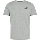 Puma Tehnička sportska majica 'Essentials' siva melange / crna