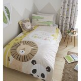 Catherine Lansfield Svetlo rjava enojna otroška posteljnina 135x200 cm Roarsome Animals – | Shoptok.si