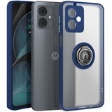 AVIZAR Ovitek za Motorola Moto G14 Kovinski obročni video nosilec, Modra noč, (5000010145) | Shoptok.si