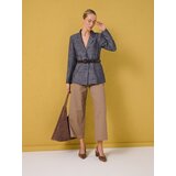 Sinsay Hlače širokih nogavica s remenom | shoptok.hr