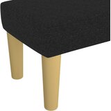  Klupa crna 100x30x30 cm od tkanine | shoptok.hr