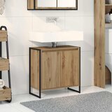  Kupaonski ormar s vratima Umjetnička hrastovina 60 x 30 x 60 cm | shoptok.hr