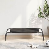  Povišeni krevet za pse crni 90x50x20 cm Oxford tkanina i čelik Cijene