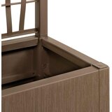  Vrtni saksija s rešetkom Smeđa 80 x 36 x 140 cm PP | Eponuda.ba