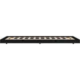  Okvir za krevet crni 100 x 200 cm od masivne borovine | shoptok.hr
