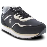 US POLO BEST PRICE BLACK KIDS SPORT SHOES