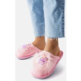 Gemre Pink warm slippers with flowers Moly | shoptok.hr