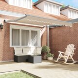  Automatska uvlačna tenda Bež 350x250 cm | shoptok.hr