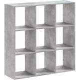  Regal za knjige boja betona 102x32x102 cm konstruirano drvo | shoptok.hr
