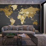  Samoljepljiva foto tapeta - World Map: Modern Geography 294x210 Cijene