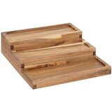 Five SET STAKLENKI ZA ZAČINE SA STALKOM HARMONY, 23X24X15CM BAGREM/BOROSILIKATNO STAKLO SMEĐA 9/1 | shoptok.hr