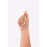 Nail HQ Almond Matte French umetni nohti z lepilom 24 kos | Shoptok.si