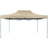 Šator za svadbe - šator za zabave Krema 291 x 431 x 315 cm Oxford tkanina - Krema Bez bočnog zida Da | shoptok.hr