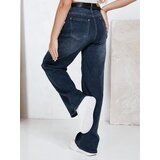 DStreet Jeansy damskie wide leg niebieskie | Shoptok.si