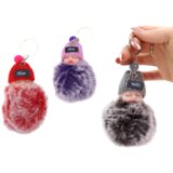  Pompom Doll Keychain Pendant for Keys, Handbags, Mix Colors | shoptok.hr
