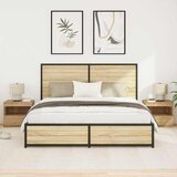  Noćni ormar s ladicama 2 pcs Umjetnički hrast 50 x 40 x 45 cm | shoptok.hr