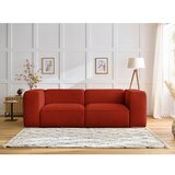 Bobochic Paris Opečnato oranžna sedežna garnitura 255 cm Zephyr – | Shoptok.si