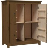  Komoda medeno rjava 83x41,5x100 cm trdna borovina, (20654237) | Shoptok.si