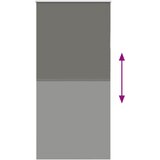 Rolo zavjesa Blackout siva 100x210 cm Širina tkanine 95,7 cm | shoptok.hr