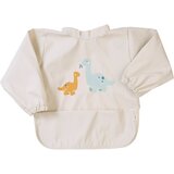 Saro Baby Waterproof Bib with Sleeves slinček Sand 1 kos | Shoptok.si
