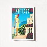 Wallity Poster Antibes-1977, 42x59,4 cm | Eponuda.ba