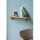 Hübsch Polica v hrastovem dekorju v naravni barvi 60 cm Arki – | Shoptok.si