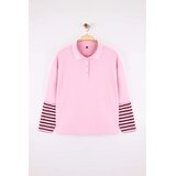 Trendyol Ženski duks Tbbaw26Ao00053, Roze Cene