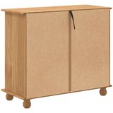  Komoda ASKIM Smeđa 91 x 40 x 79 cm Čvrsto borovo drvo | shoptok.hr