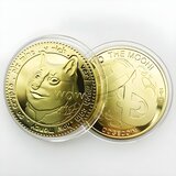 IZMAEL Kovanec Dogecoin - Zlata / Tip2 Cene