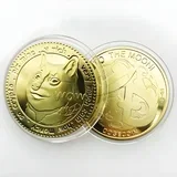 Kovanica Dogecoin - Zlatna / Tip2