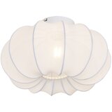 QAZQA Japandi stropna svetilka bela 37cm - Plu Asyesha | Shoptok.si