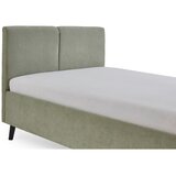 Meise Möbel Svijetlo zeleni tapecirani bračni krevet s podnicom 140x200 cm Piano – | shoptok.hr