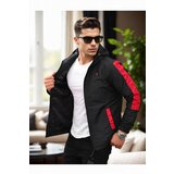 Dewberry 84690 Seasonal Mens Jacket-BLACK-RED Cijene