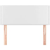  Uzglavlje bijelo 80 x 5 x 78/88 cm od umjetne kože | shoptok.hr